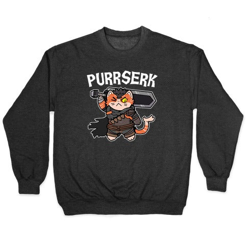 Purrserk Crewneck Sweatshirt