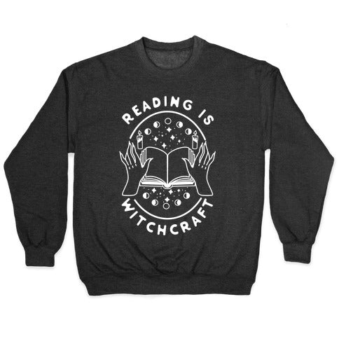 Reading is Witchcraft Crewneck Sweatshirt