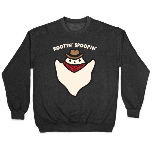 Rootin' Spoopin' Cowboy Ghost Crewneck Sweatshirt