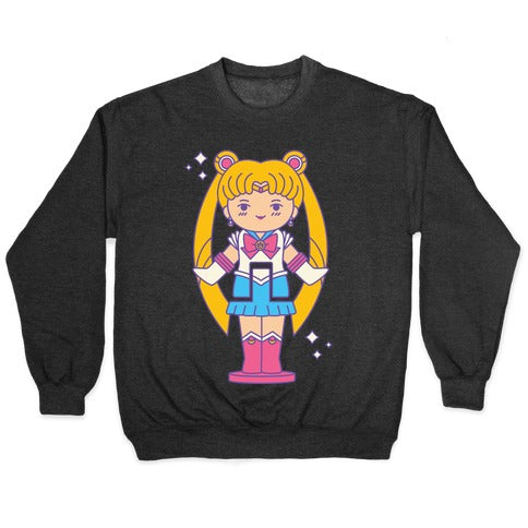 Sailor Moon Pocket Parody Crewneck Sweatshirt