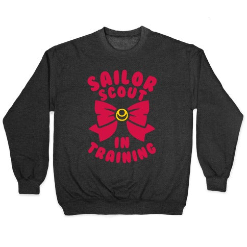 Sailor Scout In Training Crewneck Sweatshirt
