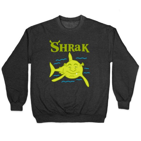 Shrak Shrek The Shark Crewneck Sweatshirt
