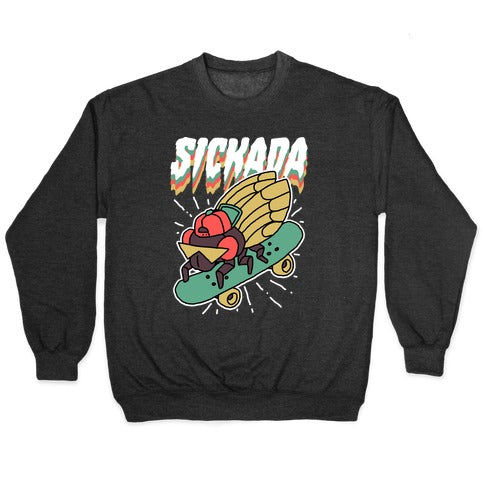 SICKada Cicada Crewneck Sweatshirt
