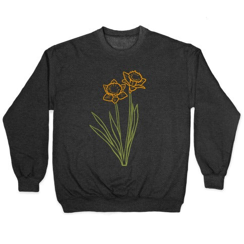 Simple Daffodils Crewneck Sweatshirt
