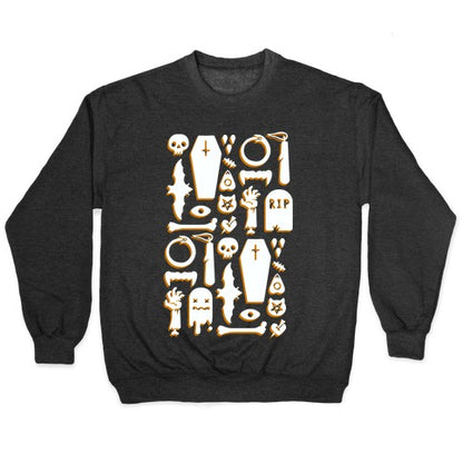 Simple Halloween Pattern Crewneck Sweatshirt