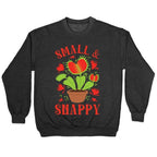 Small And Snappy Crewneck Sweatshirt