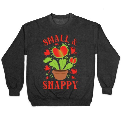 Small And Snappy Crewneck Sweatshirt