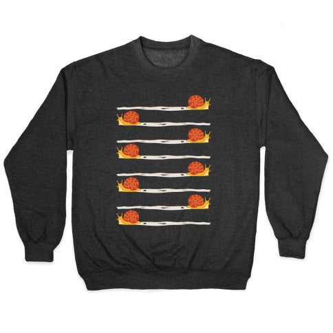snail trail pattern Crewneck Sweatshirt