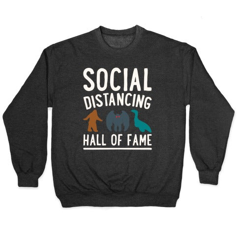Social Distancing Hall of Fame Crewneck Sweatshirt