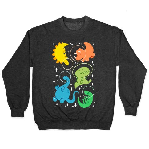 Space Dinos Crewneck Sweatshirt