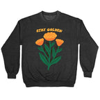 Stay Golden Marigolds Crewneck Sweatshirt