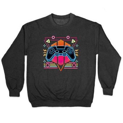Synthwave Gamer Crewneck Sweatshirt
