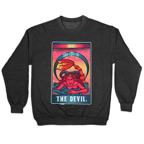 The Devil Siren Tarot Crewneck Sweatshirt