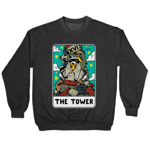 The Garbage Tower Tarot Crewneck Sweatshirt