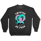 Twisted as Fuck Pretzel Crewneck Sweatshirt