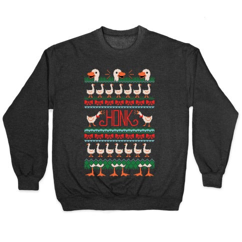 Ugly Goose Sweater Crewneck Sweatshirt