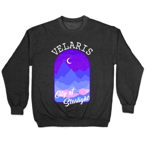Velaris City of Starlight Crewneck Sweatshirt