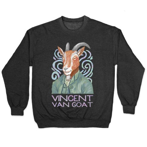 Vincent Van Goat Crewneck Sweatshirt