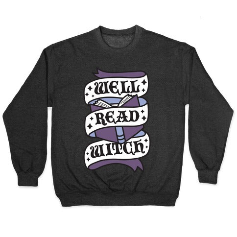 Well Read Witch Crewneck Sweatshirt