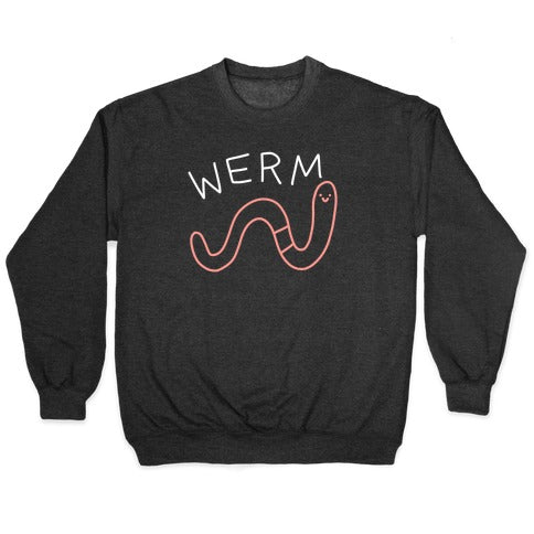 Werm Derpy Worm Crewneck Sweatshirt