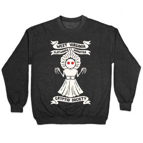 West Virginia Flatwoods Monster Cryptid Society Crewneck Sweatshirt