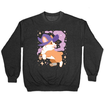 Witch Corgi Crewneck Sweatshirt