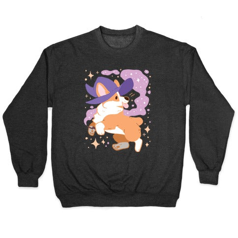 Witch Corgi Crewneck Sweatshirt