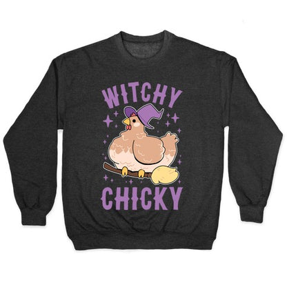 Witchy Chicky Crewneck Sweatshirt