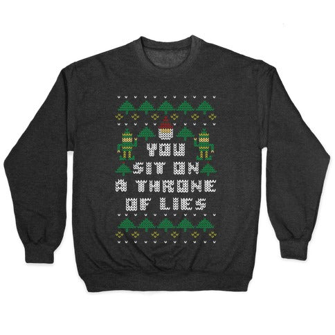 You Sit On a Throne of Lies Crewneck Sweatshirt