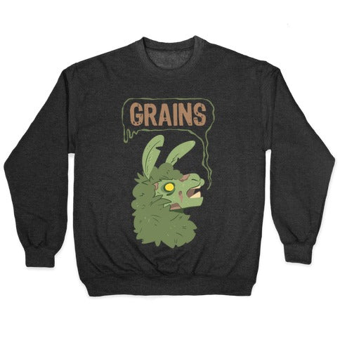 Zombie Llama Crewneck Sweatshirt