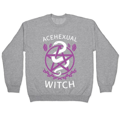 Acehexual Witch Crewneck Sweatshirt