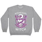 Acehexual Witch Crewneck Sweatshirt