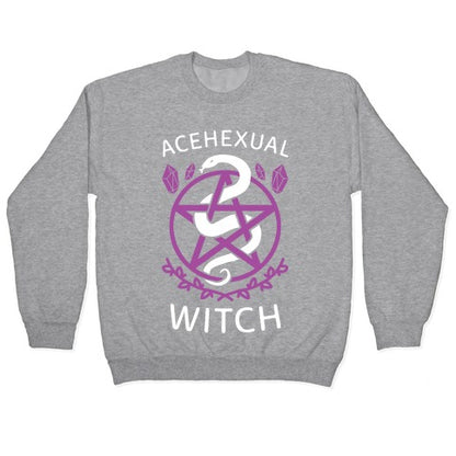 Acehexual Witch Crewneck Sweatshirt