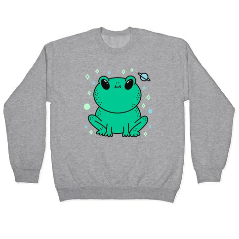 Alien Space Frog Crewneck Sweatshirt