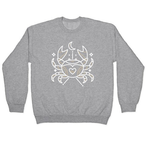Astrology Cancer Crab Crewneck Sweatshirt