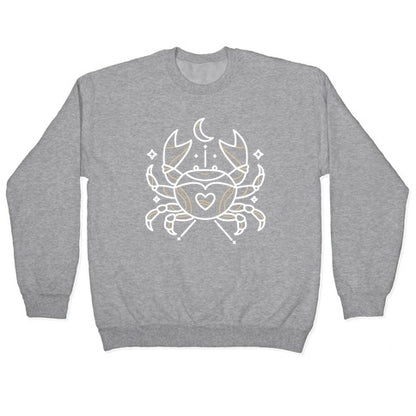 Astrology Cancer Crab Crewneck Sweatshirt
