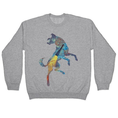 Astronaut Dog Laika Crewneck Sweatshirt