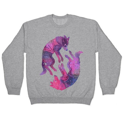 Astronaut Dogs Belka & Strelka Crewneck Sweatshirt
