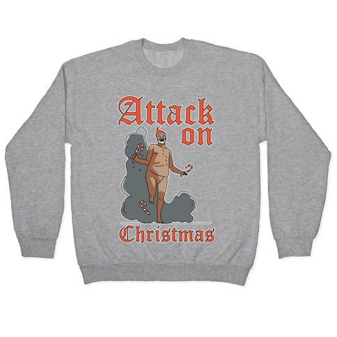Attack On Christmas Crewneck Sweatshirt