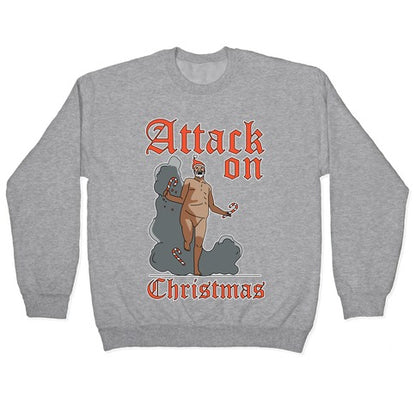 Attack On Christmas Crewneck Sweatshirt