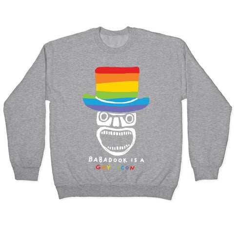 Babadook Is A Gay Icon Crewneck Sweatshirt