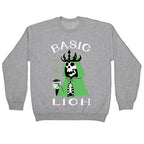 Basic Lich Crewneck Sweatshirt
