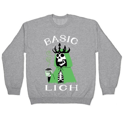 Basic Lich Crewneck Sweatshirt