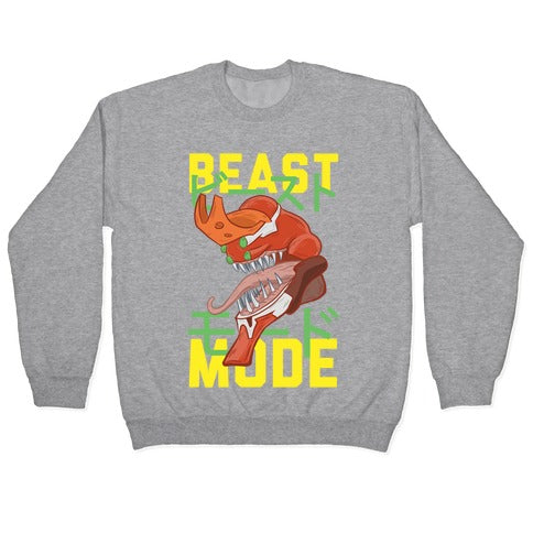 Beast Mode Eva Parody Crewneck Sweatshirt