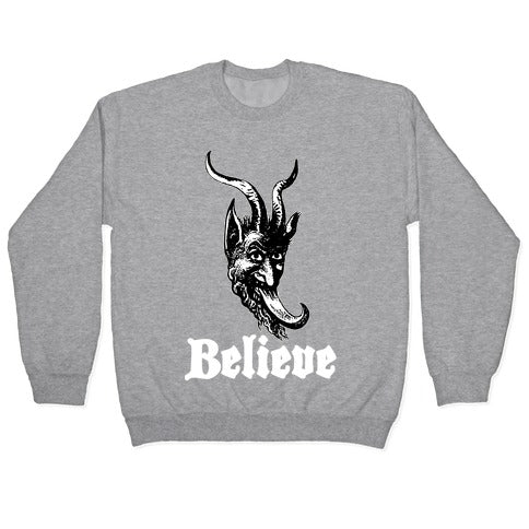 Believe In Krampus Crewneck Sweatshirt