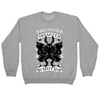 Big Goth Disaster Moth Crewneck Sweatshirt