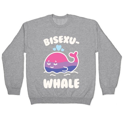 Bisexu-WHALE Crewneck Sweatshirt