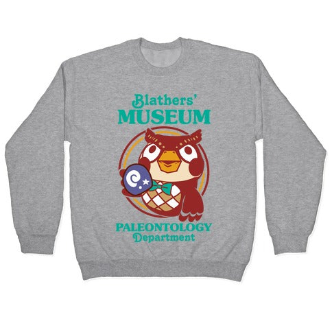Blathers' Museum Paleontology Department Crewneck Sweatshirt