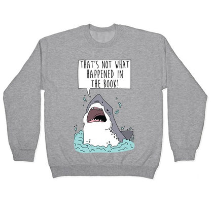 Book Shark Crewneck Sweatshirt