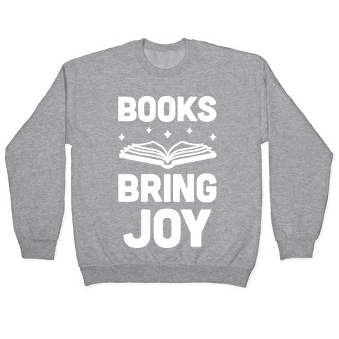 Books Bring Joy Crewneck Sweatshirt